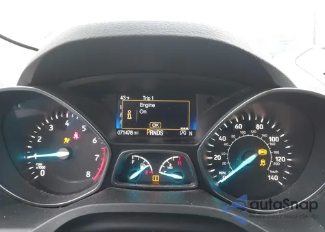 2017 Ford Escape Se z USA, uszkodzony, nr VIN 1FMCU0GD6HUD07750